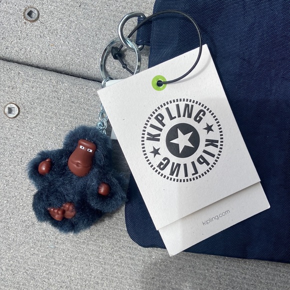NWT Kipling True Blue Zippered Pouch - Picture 2 of 4